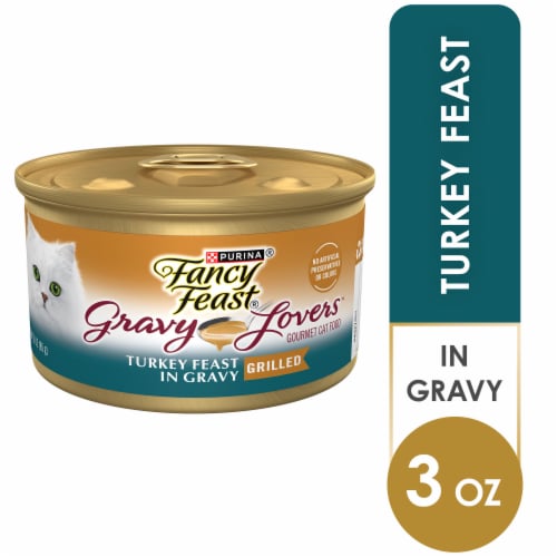 Fancy Feast Gravy Lovers Turkey Feast in Gravy Wet Cat Food - 3 oz
