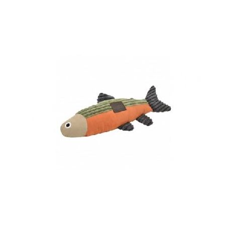 Tall Tails Plush Fish with Squeaker Dog Toy - 12"
