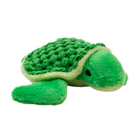 Tall Tails Baby Turtle with Squeaker Dog Toy - 4"