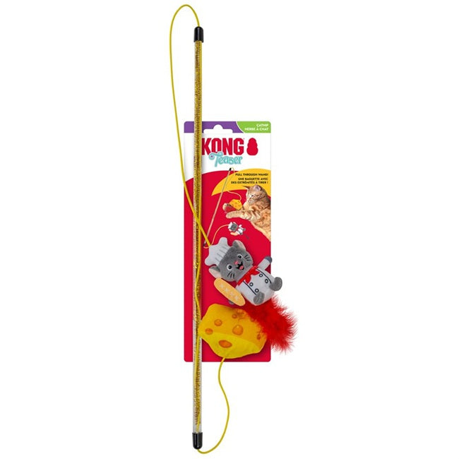KONG Teaser Dual Mouse Cat Toy