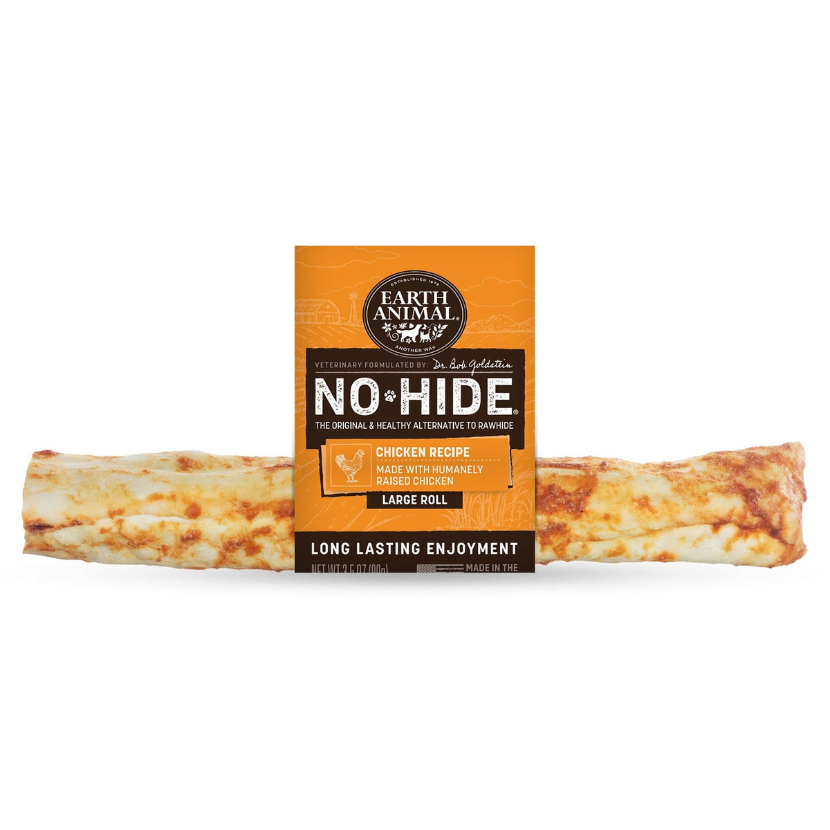 Earth Animal No-Hide Chicken Roll - Large