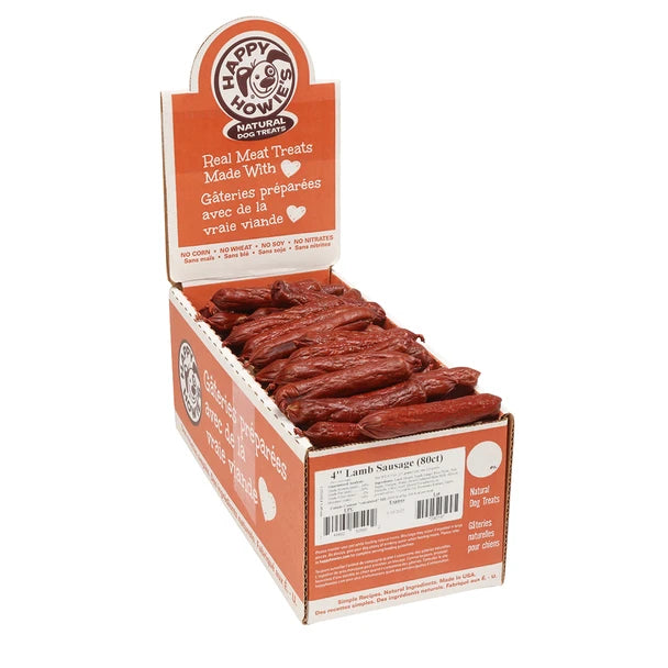 Happy Howie's Dog Lamb Sausage 4"