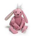 HuggleHounds Bitsy Bunny Knottie Plush Dog Toy - Large 15IN