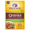 Wellness Healthy Indulgence Gravies Chicken & Turkey Wet Cat Food Pouch - 3 oz