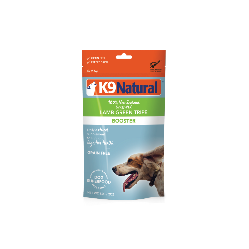 K9 Natural Lamb Green Tripe Freeze-Dried Booster 2OZ