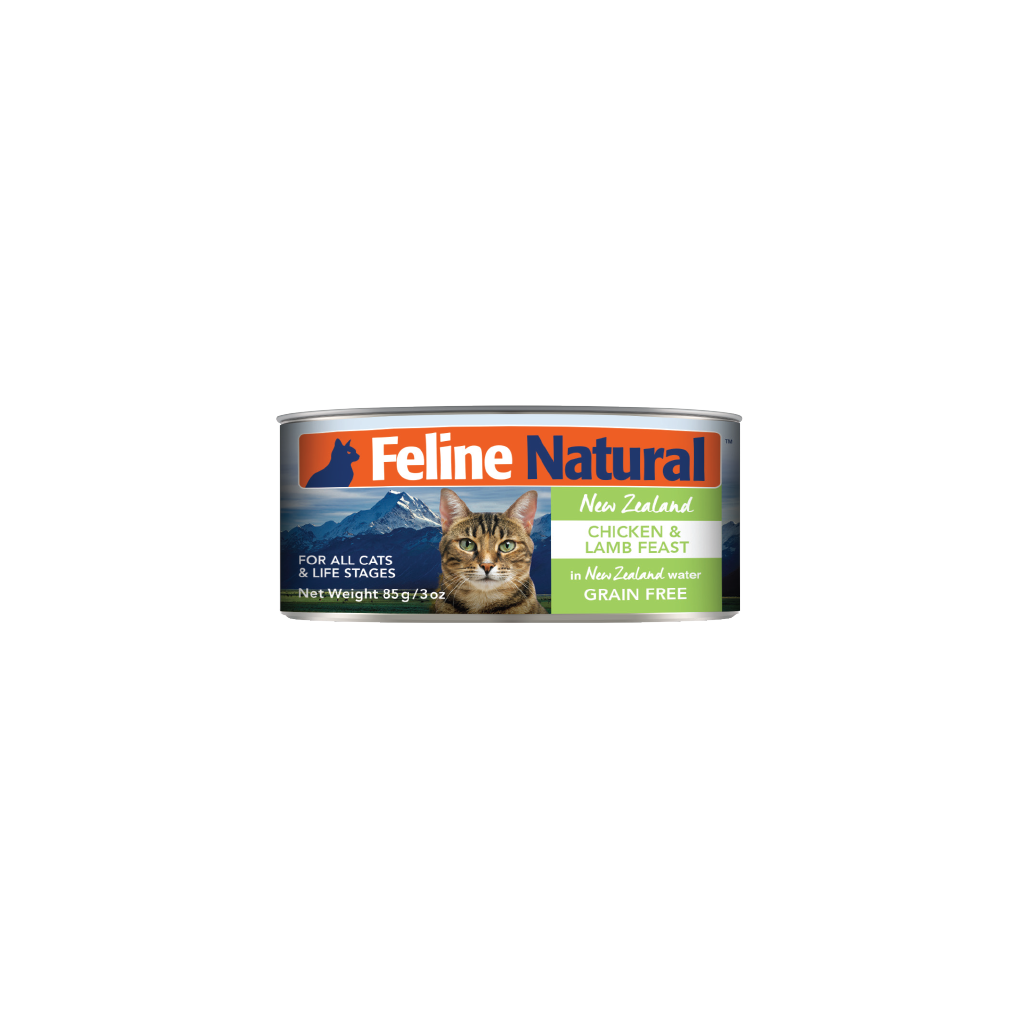 Feline Natural Chicken & Lamb Feast Canned Cat Food 3OZ