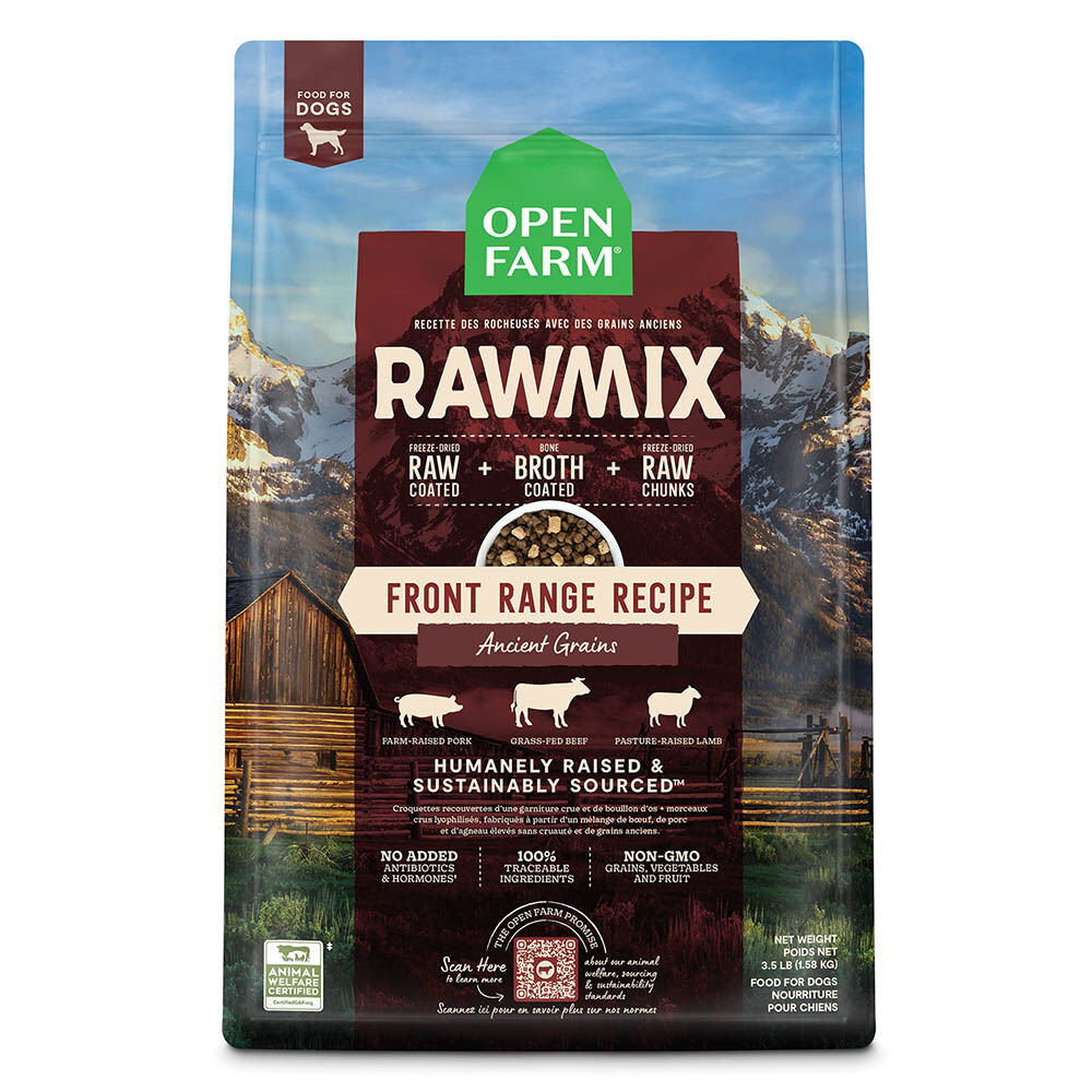 Open Farm Dog RawMix Ancient Grains Front Range Recipe 20LB