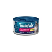 Blue Buffalo Tastefuls Fish & Shrimp Entrée in Gravy Flaked Wet Cat Food - 3 oz