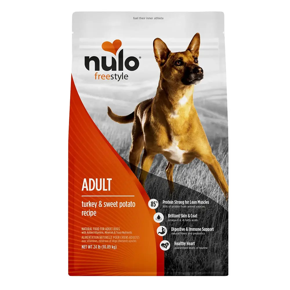 Nulo Freestyle Grain-Free Turkey Recipe Dry Dog Food - 24 lb