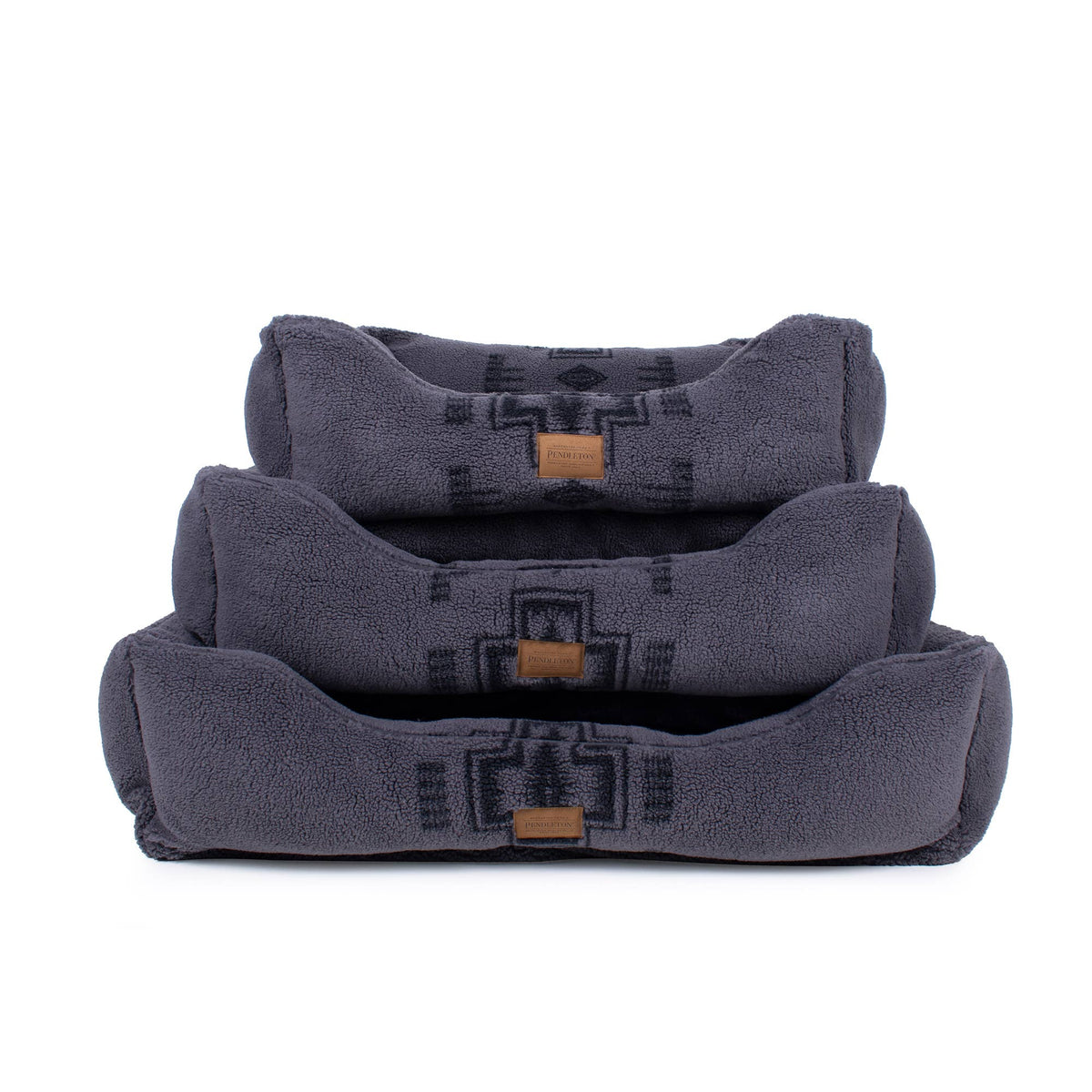 Pendleton Harding Tonal Berber Kuddler Dog Bed