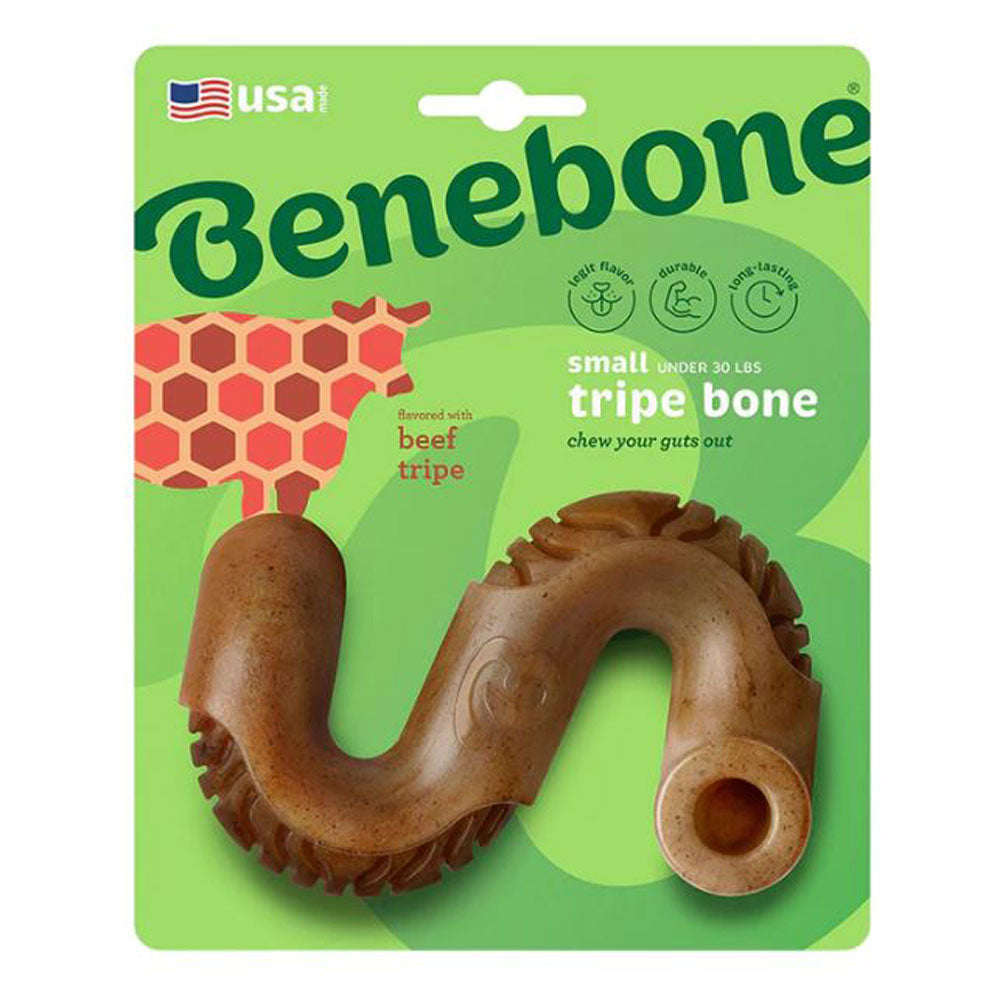 Benebone Tripe Bone Beef Dog Chew Toy - Small