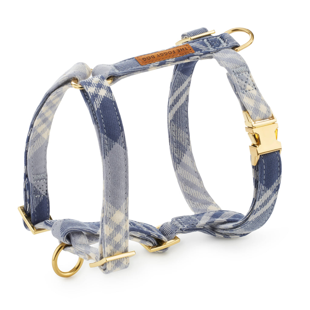 Hawthorne Plaid Flannel Dog Harness