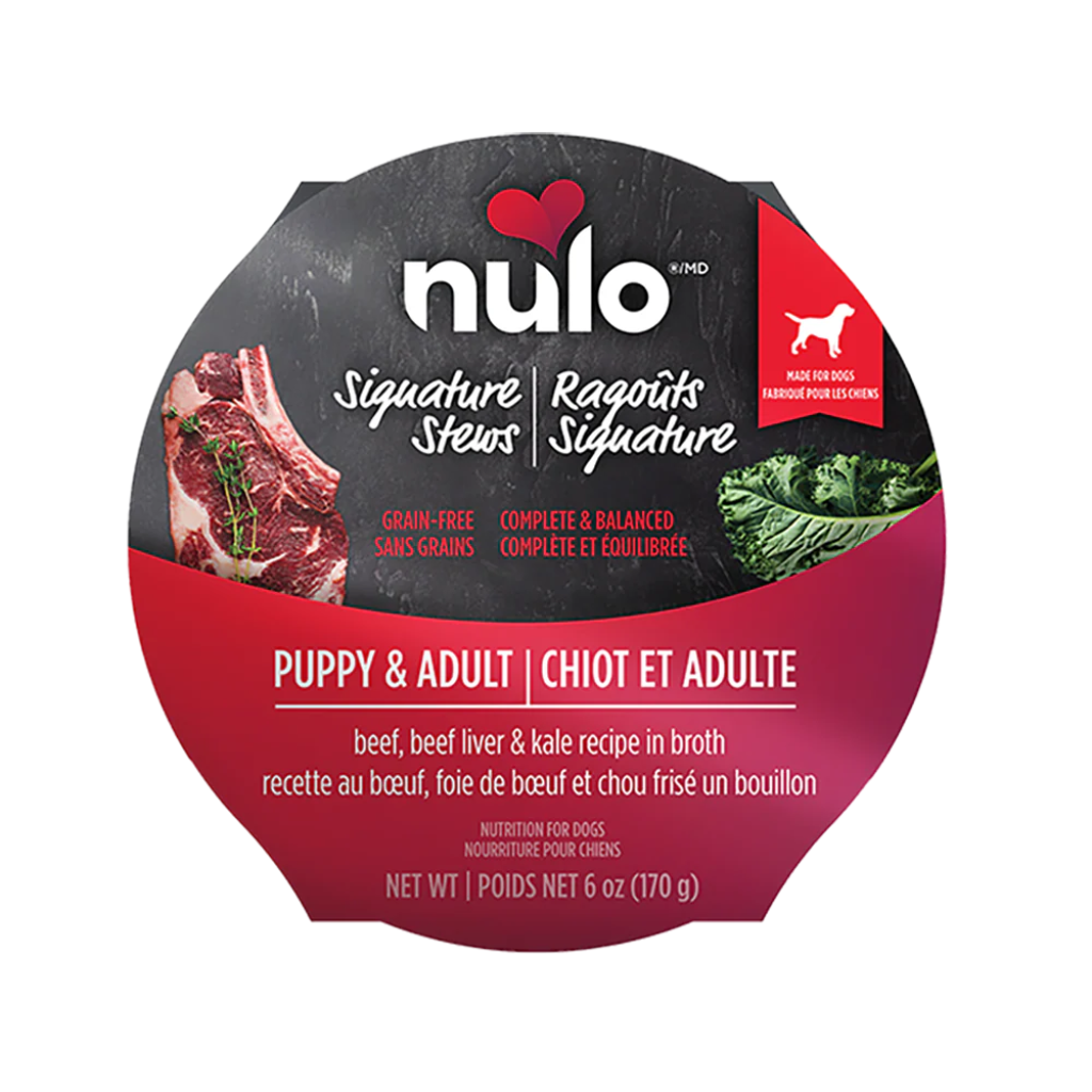 Nulo Beef & Liver Stew Wet Dog Food - 6 oz