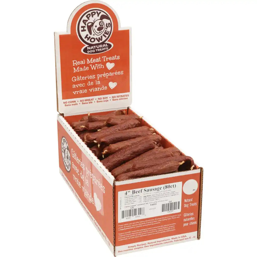 Happy Howie's Dog Beef Sausage 4"