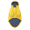 Bright Yellow Reflective Dog Raincoat
