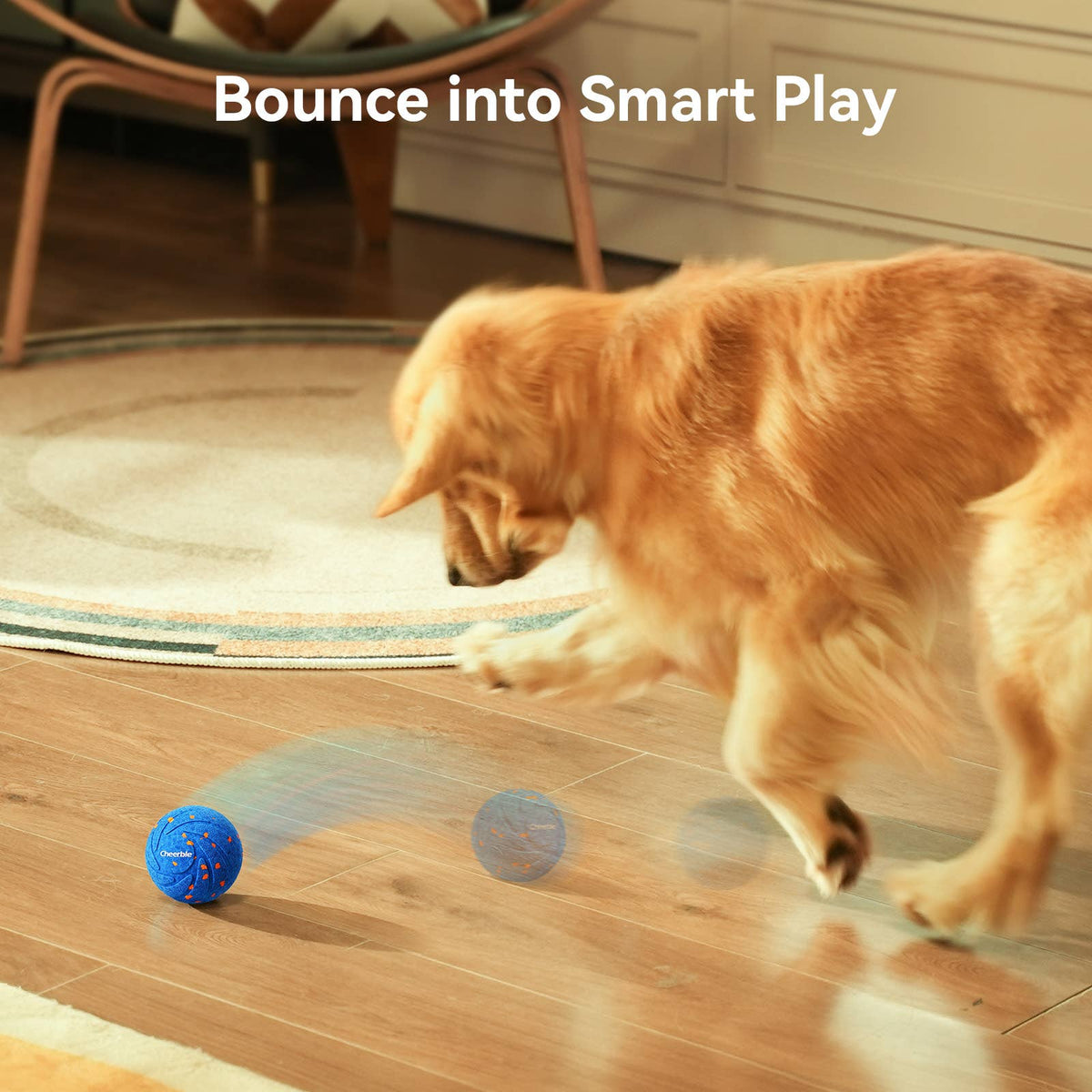 Cheerble Wicked Ball Air Automatic Fetch Dog Toy