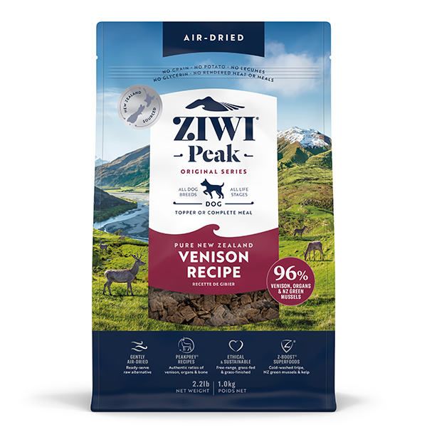 ZIWI Peak Air-Dried Venison Recipe Dog Food - 2.2 lb