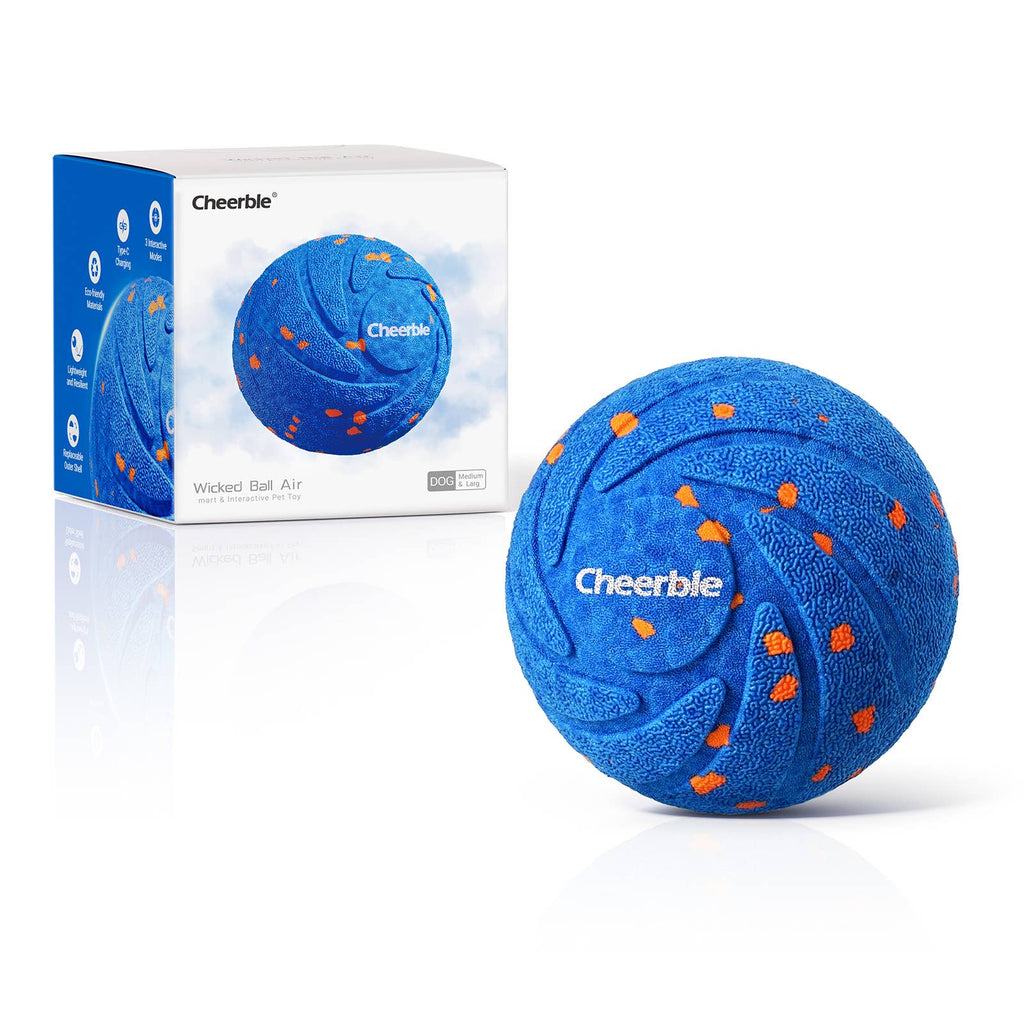 Cheerble Wicked Ball Air Automatic Fetch Dog Toy