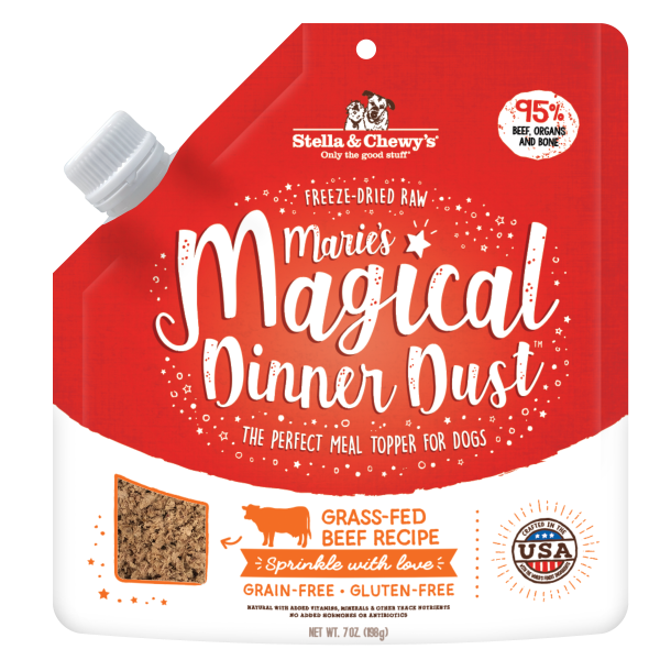 Stella & Chewy's Magical Dinner Dust Super Beef Meal Topper - 7 oz