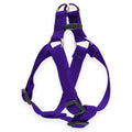 LupinePet Basic Solids Purple Step-In Dog Harness - 3/4 in x 15-21 in