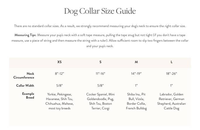 Evergreen Dog Collar