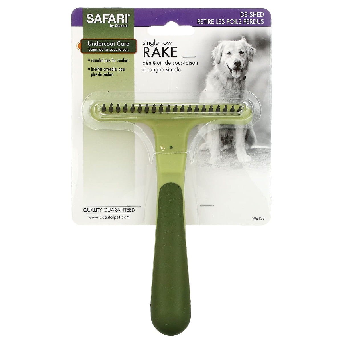 Safari Single Row Undercoat Rake