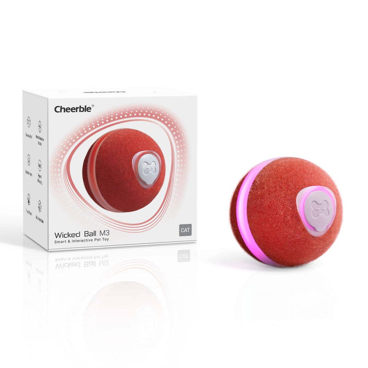 Cheerble Wicked Ball M3 Automatic Ball & Interactive Cat Toy