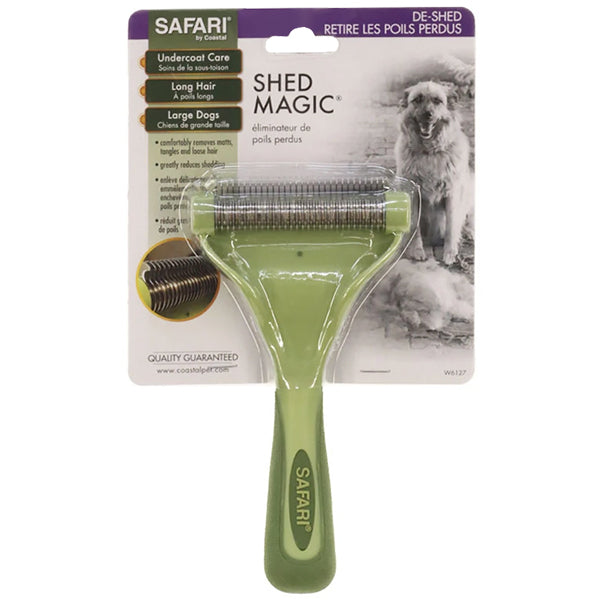 Safari ShedMagic De-Shedding Tool for Dogs - Large