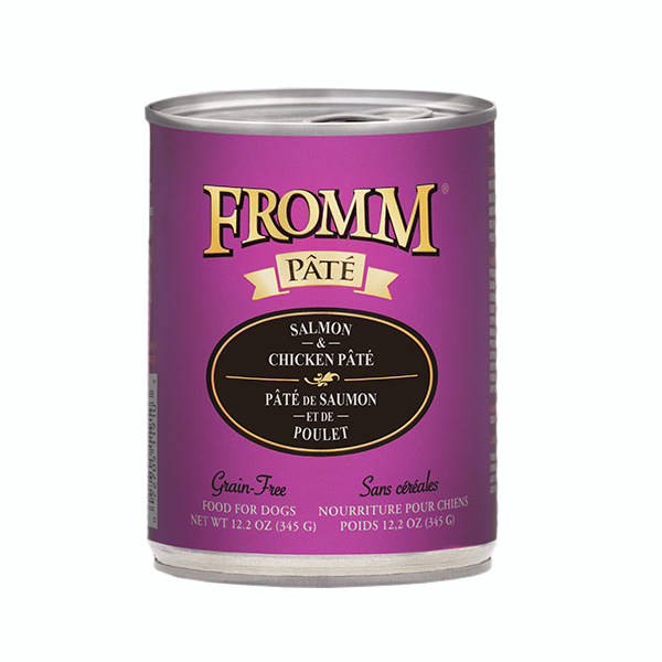 Fromm Salmon & Chicken Pâté Wet Dog Food - 12.2 oz