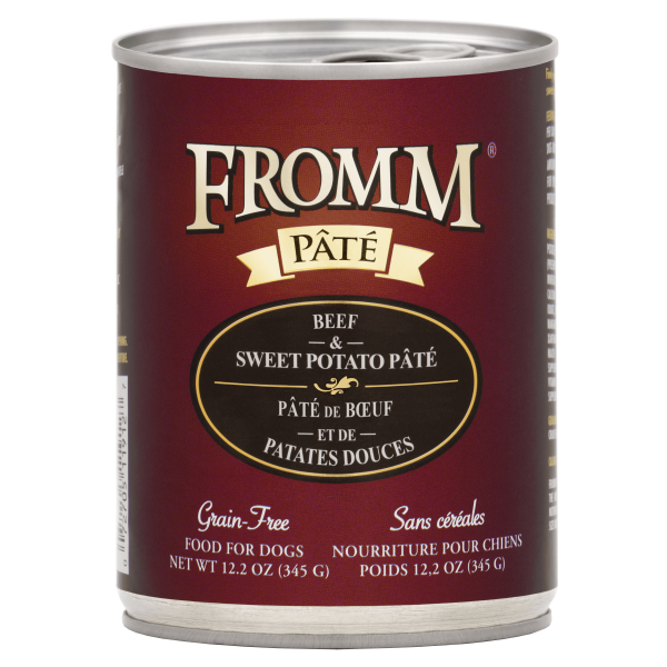 Fromm Beef & Sweet Potato Pâté Wet Dog Food - 12.2 oz