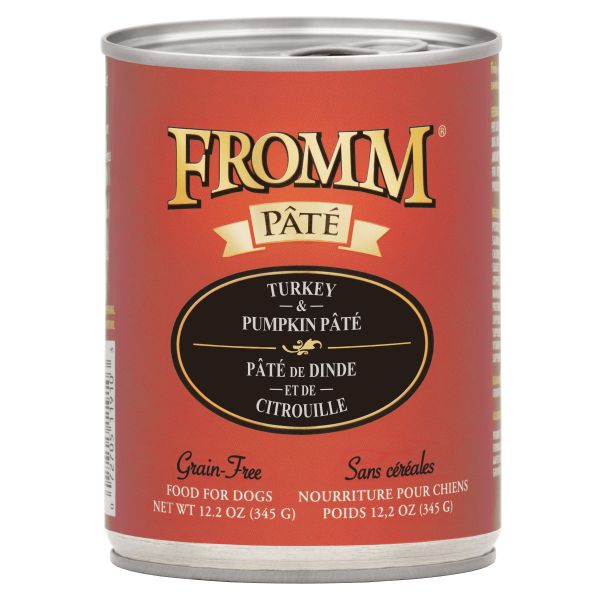 Fromm Turkey & Pumpkin Pâté Wet Dog Food - 12.2 oz