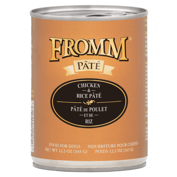 Fromm Chicken & Rice Pâté Wet Dog Food - 12.2 oz