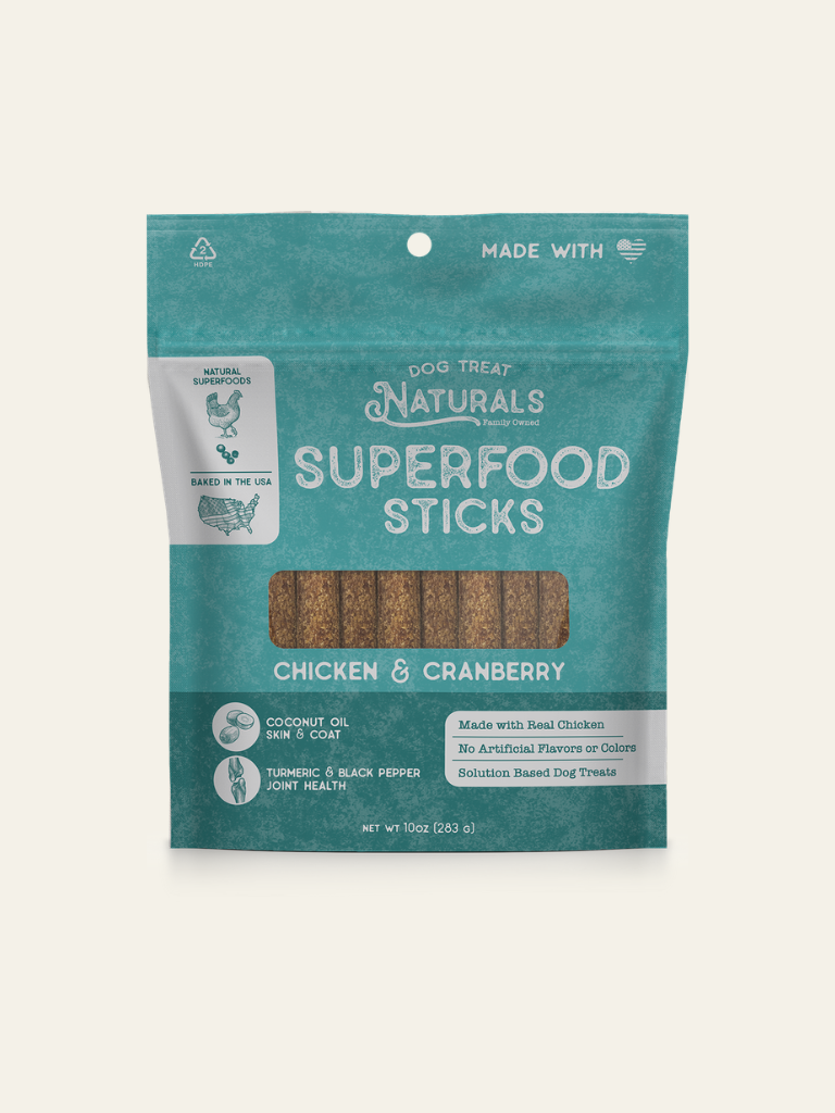 Chicken & Cranberry Superfood Sticks