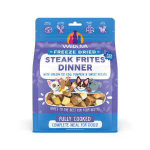 Weruva Freeze Dried Steak Frites Dinner 5.5OZ