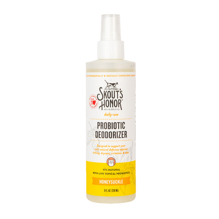 Skout's Honor Cat Probiotic Deodorizer Honeysuckle 8 oz