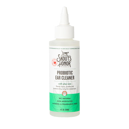 Skout's Honor Cat Probiotic Ear Cleaner 4 oz