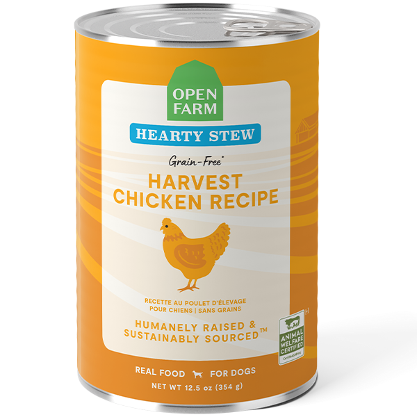 Open Farm Harvest Chicken Hearty Stew Wet Dog Food - 12.5 oz