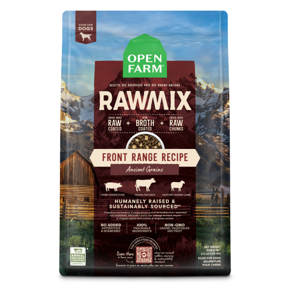 Open Farm RawMix Front Range Ancient Grains Dry Dog Food - 20 lb