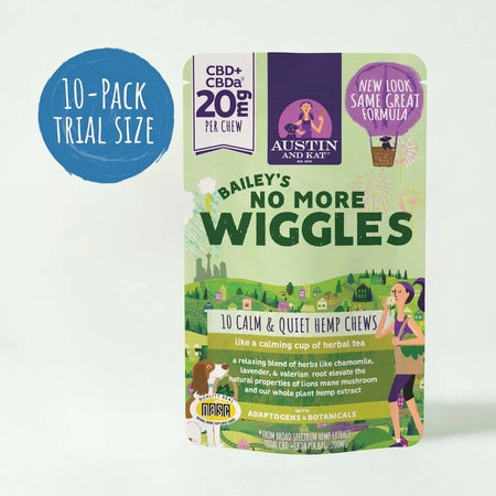 Austin and Kat Dog NO WIGGLE Chew 20MG 10PK