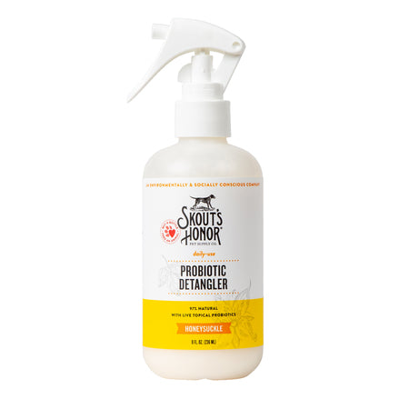 Skout's Honor Probiotic Detangler Honeysuckle 8 oz