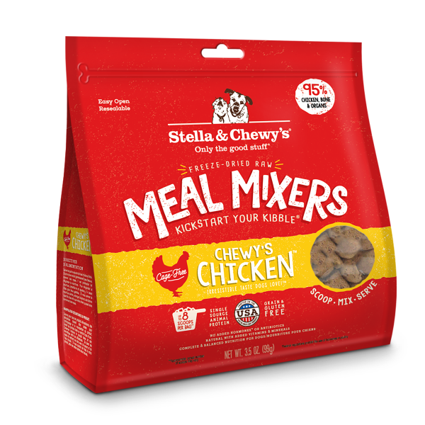 Stella & Chewy's Chewy's Chicken Freeze-Dried Raw Meal Mixers - 3.5 oz