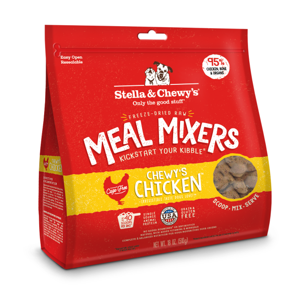 Stella & Chewy's Chewy's Chicken Freeze-Dried Raw Meal Mixers - 18 oz