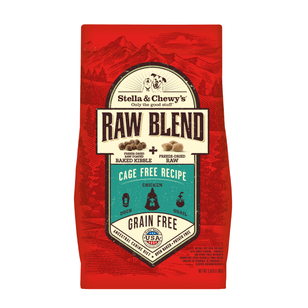 Stella & Chewy's Raw Blend Cage-Free Recipe Dry Dog Food - 3.5 lb