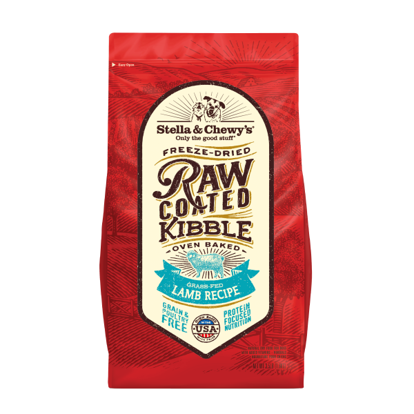 Stella & Chewy's Raw Coated Lamb Recipe Dry Dog Food - 3.5 lb