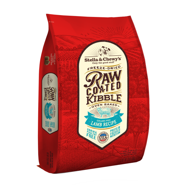 Stella & Chewy's Raw Coated Lamb Recipe Dry Dog Food - 22 lb