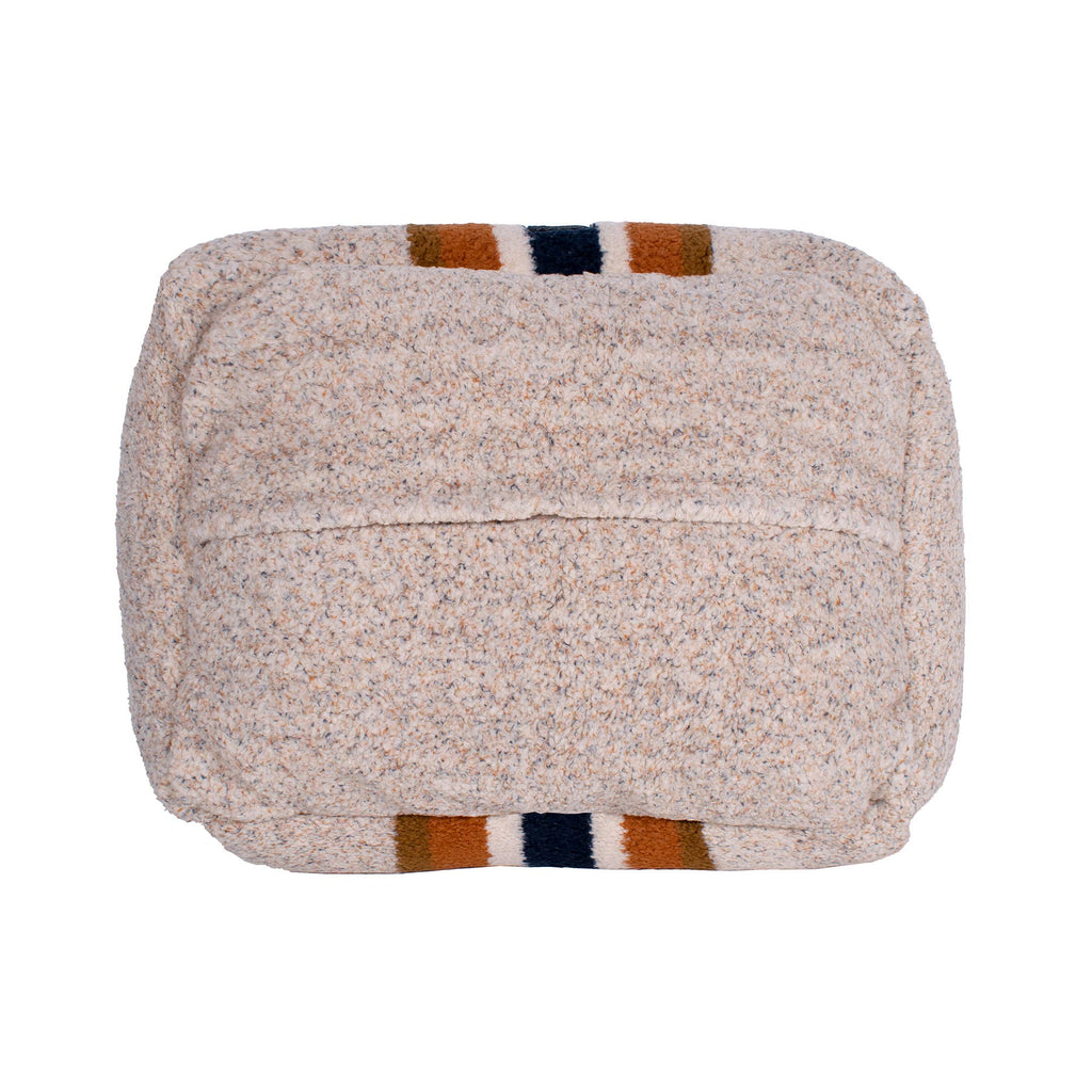 Shinola Pet Kuddle Bolster Style Dog Bed in Oatmeal