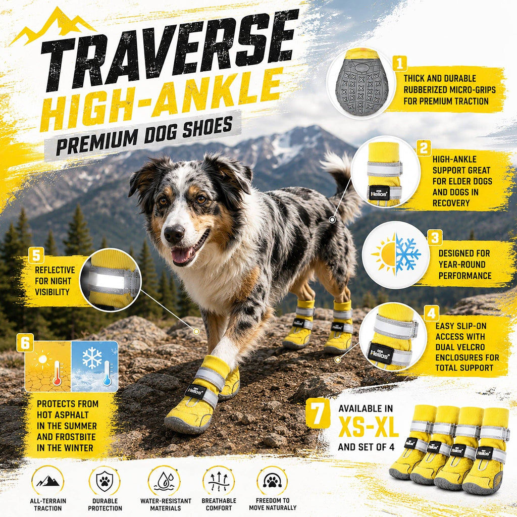 Dog Helios 'Traverse' Premium Grip High-Ankle Outdoor Dog