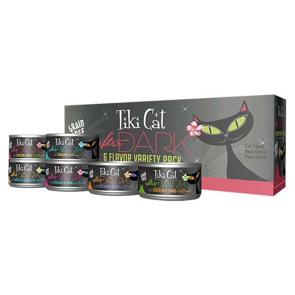 Tiki Cat After Dark Variety Pack Wet Cat Food - 12 x 2.8 oz