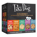 Tiki Dog Taste of the World Variety Pack Wet Dog Food - 10 x 3 oz