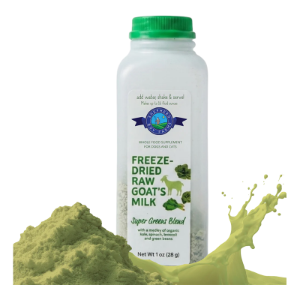 Shepherd Boy Farms Freeze-Dried Raw Goat's Milk - Super Greens Blend, Makes 16OZ
